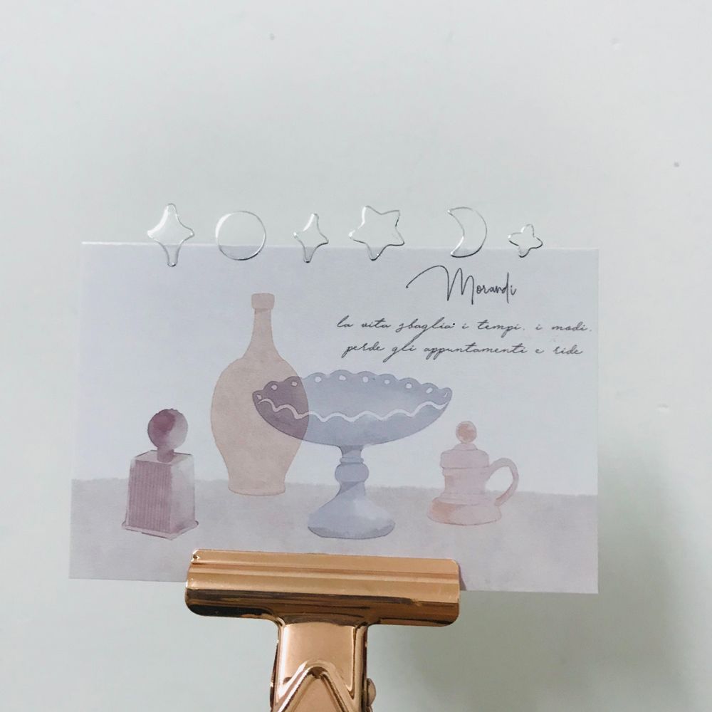 Decoration Stickers Transparent Bronzing Stickers Stars Moon Fantasy Series PVC Laser Stickers