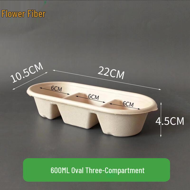 Ally Disposable Multi-Grid Lunch Box