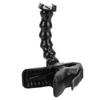 Action Camera Flexible Clamp Mount with Adjustable 8 Section Gooseneck Set Accessory