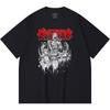 230 Gsm 100% Cotton Heavy Metal T-Shirt  Rock Band Popular Music Print Unisex Heavy Cotton T Shirt