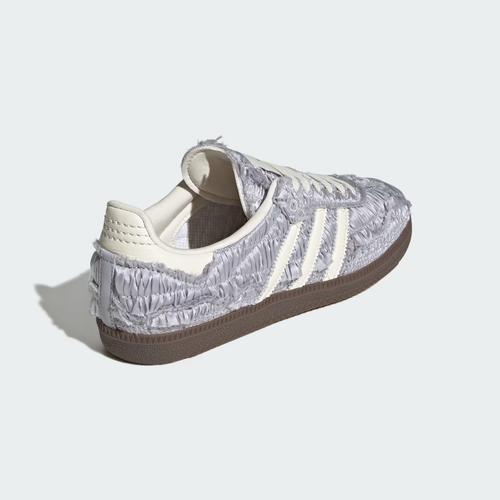 Caroline Hu x adidas originals Silk Samba 'Satin Pack Silver Metallic' JP9283