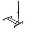 Portable Bike Rack with Iron Wheel, Adjustable Support for Multiple Bike Sizes, High Toughness Low C