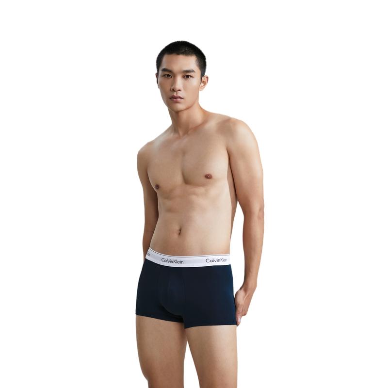 Calvin Klein Modern Gravity Waistband Letter Jacquard Anti-Chafing Boxer Briefs Men underwear NB1086GUB