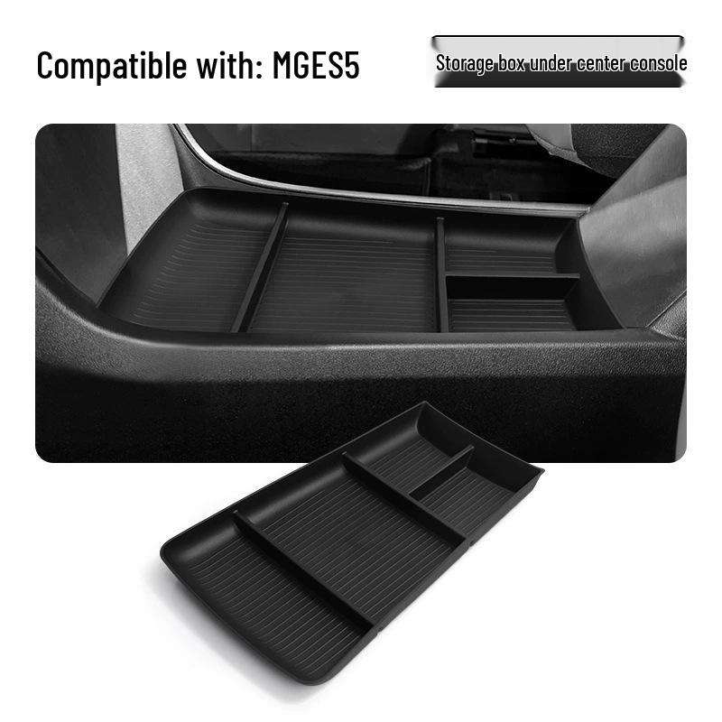 MG ES5 Center Console Organizer: Interior Storage Box for Lower Compartment