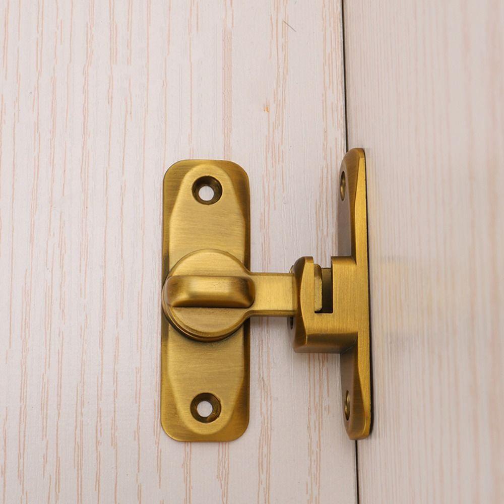 Protilomová dveřní západka petlice dveřní závora dvoufunkční dveřní zarážka domov