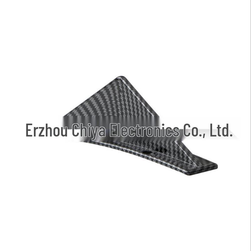 Universal Carbon Fiber-Pattern Rear Spoiler Kit for Cars