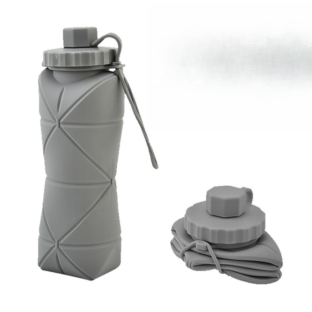 Silicone Folding Water Cup, Outdoor Portable and Extendable Water Cup