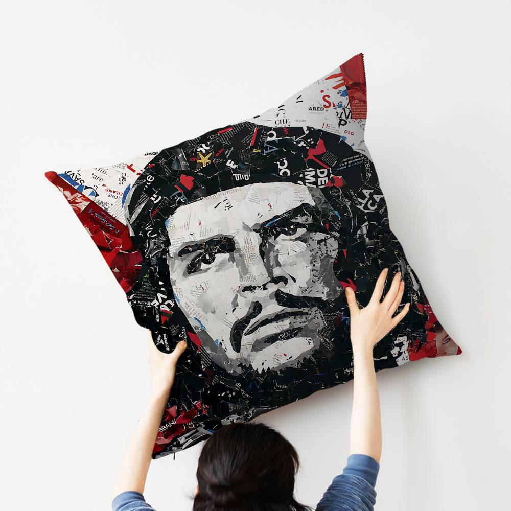 Ideal Warrior C-che G-guevara Cushion Cover Pillowcase Upholstery Sofa Throw Pillow Home Decor Pillowcas
