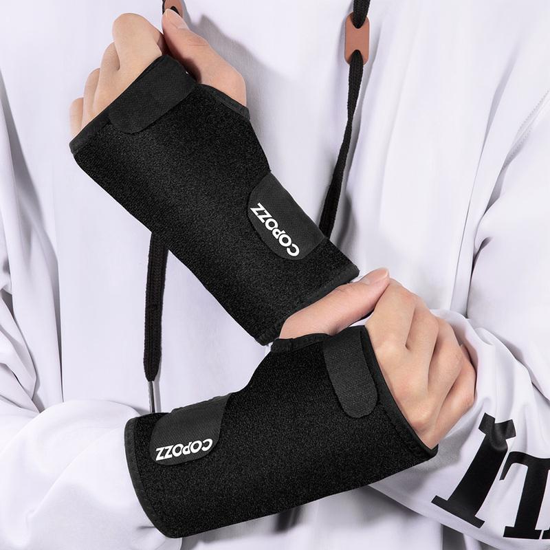 COPOZZ Adjustable Ski Strokes Wrist Gear Hand Protection Roller Palm Pads Protector Snowboard Skating Guard Men Women Child