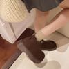Thick-soled heightening women's Martin boots new autumn and winter velvet warm snow boots short boots two cotton shoes