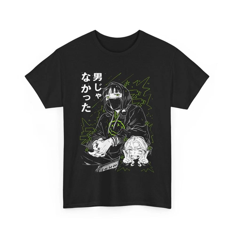 Anime Mitsuki Koga Yuri Black T Shirt S