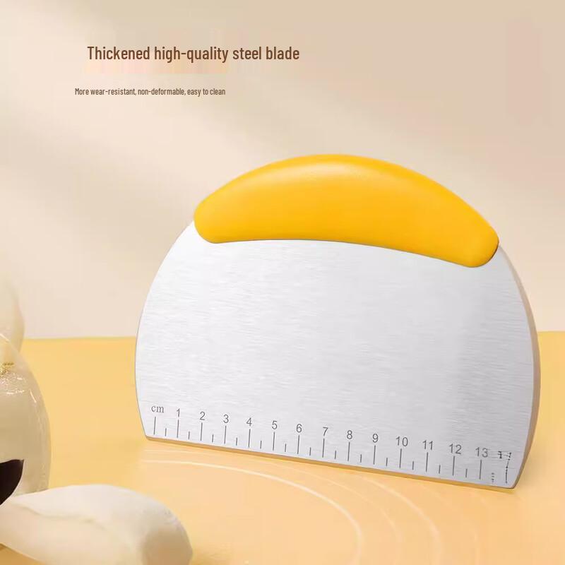 Shuangqiang Stainless Steel Dough Scraper with Scale