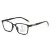 Progressive Multifocales Photochromic Reading Glasses Men's Retro Ultra Light Square Frame Anti Blue Light Eyeglasses Diopter