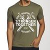 Summer top Printed Boys Oneck tshirt Streetwear Iron Sharpens Iron Stronger Together Proverbs 27 17 Retro Teenagers Tee shirt