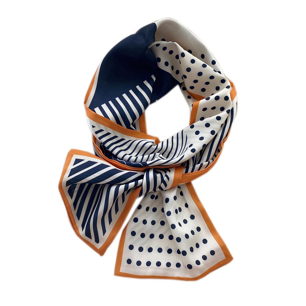 Silk Scarf for Women - Elegant Spring & Autumn Design, Lightweight & Fashionable