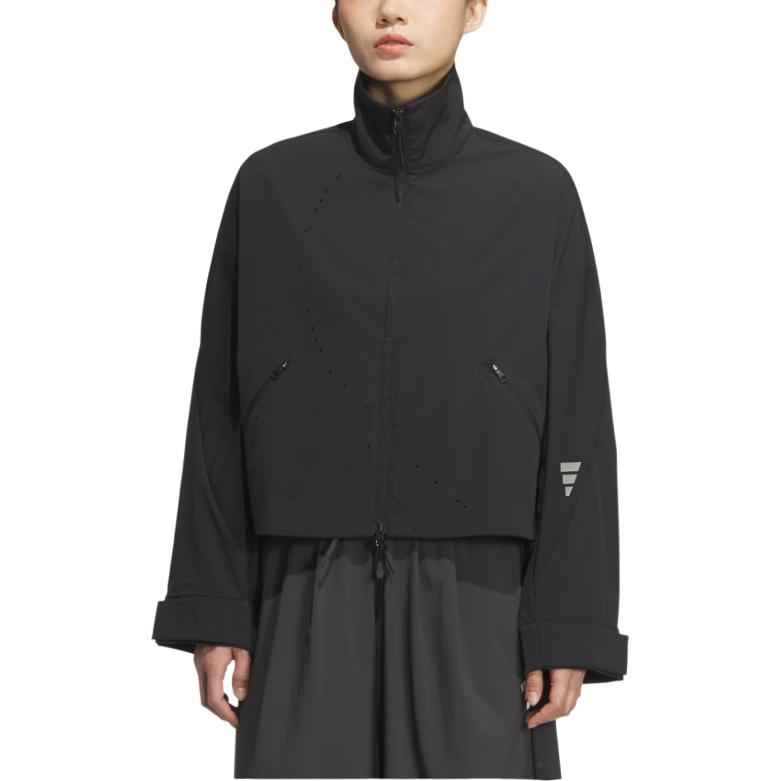 adidas Fos Ss25 Spodenki Woven Moda Stój Sportowa Casualowa Kurtka Damskie Spodenki KC2719