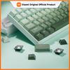 Xiaomi 132+ Keys Gradient Green PBT Double Shot Top Print Shine Through Backlit Keycaps For Gateron Cherry MX Gamer Mechanical Keyboard