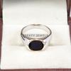 Black Onyx Oval Cut Gemstone With 925 Sterling Silver Ring For Men's #A829 JL375666929343