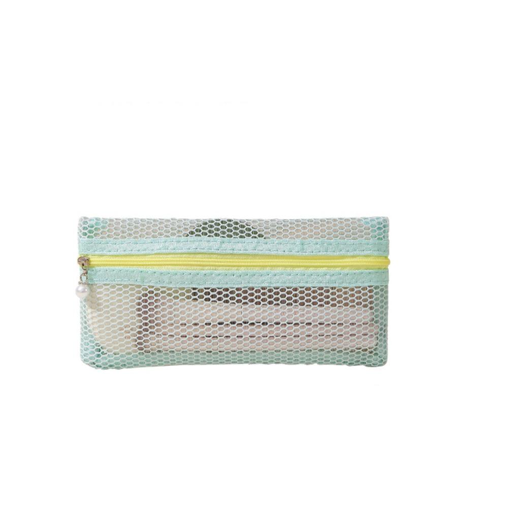 Portable Mesh Makeup Bag Gauze Toiletry Organizer Bag Fashion Toiletry Bag  Travel Style 8