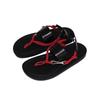 Toe Slippers Black Soft Bottom Casual Beach Minimalist Flat Flip-flops Sandals Women's Summer Wear