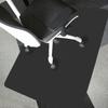 Protective mat pad 90x130cm under chair 0.5mm armchair office furniture black