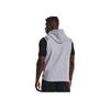 Under Armour Curry Series Fleece Casual Training Sports Running Sleeveless Hoodie Men Tops Gray 1366637-011