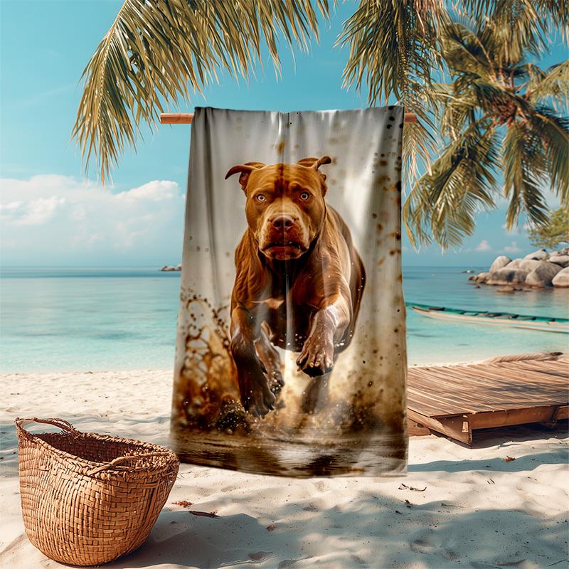 Wilderness Cabin Forest Wildlife Soft Beach Towel Outdoor Camping Vacation Swimming Beach Towel Outdoor Absorbent Bath Towel Blanket A7