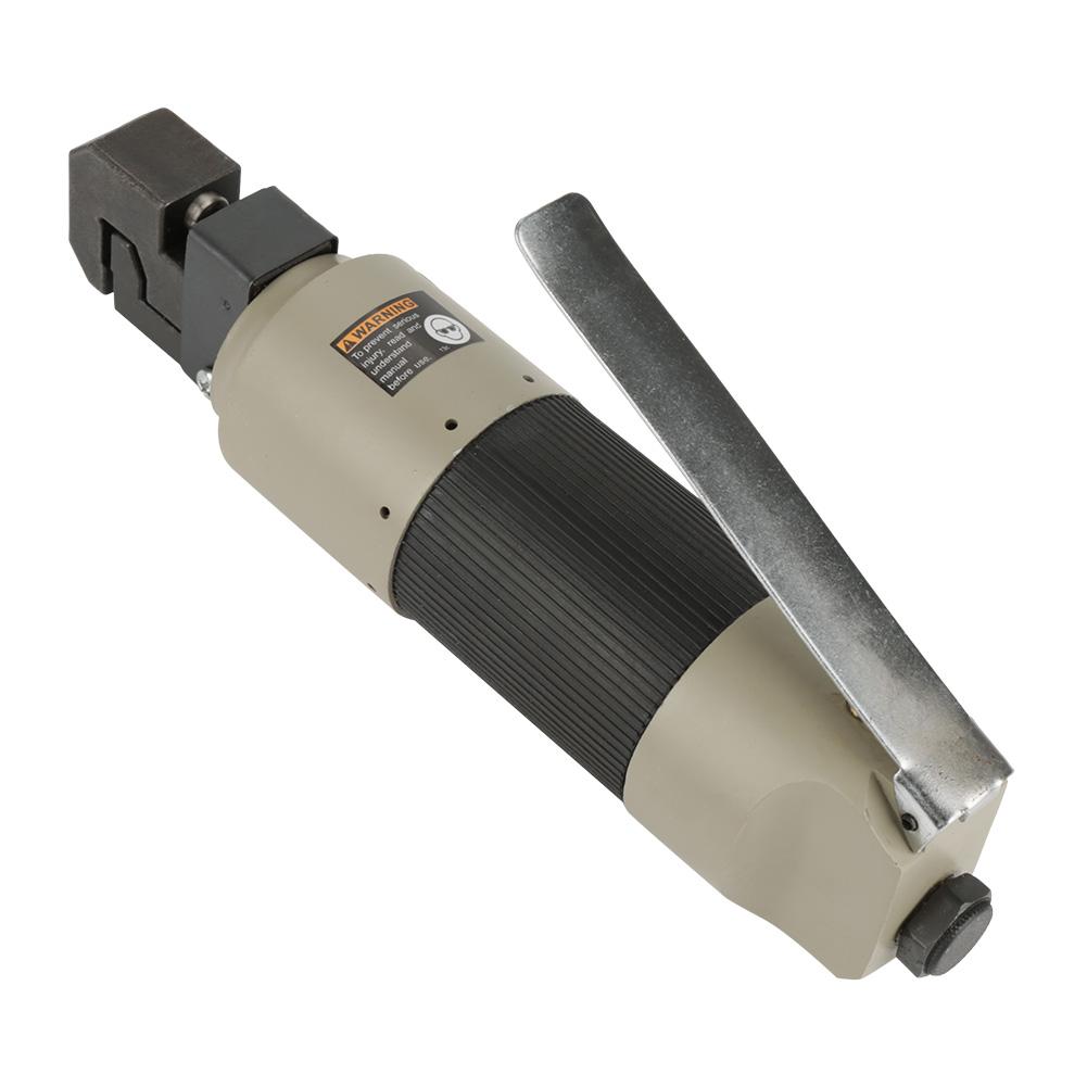 Poinçonneuse pneumatique pour tôle Poinçonneuse à air pour trous Outil de poinçonnage de brides avec connecteur