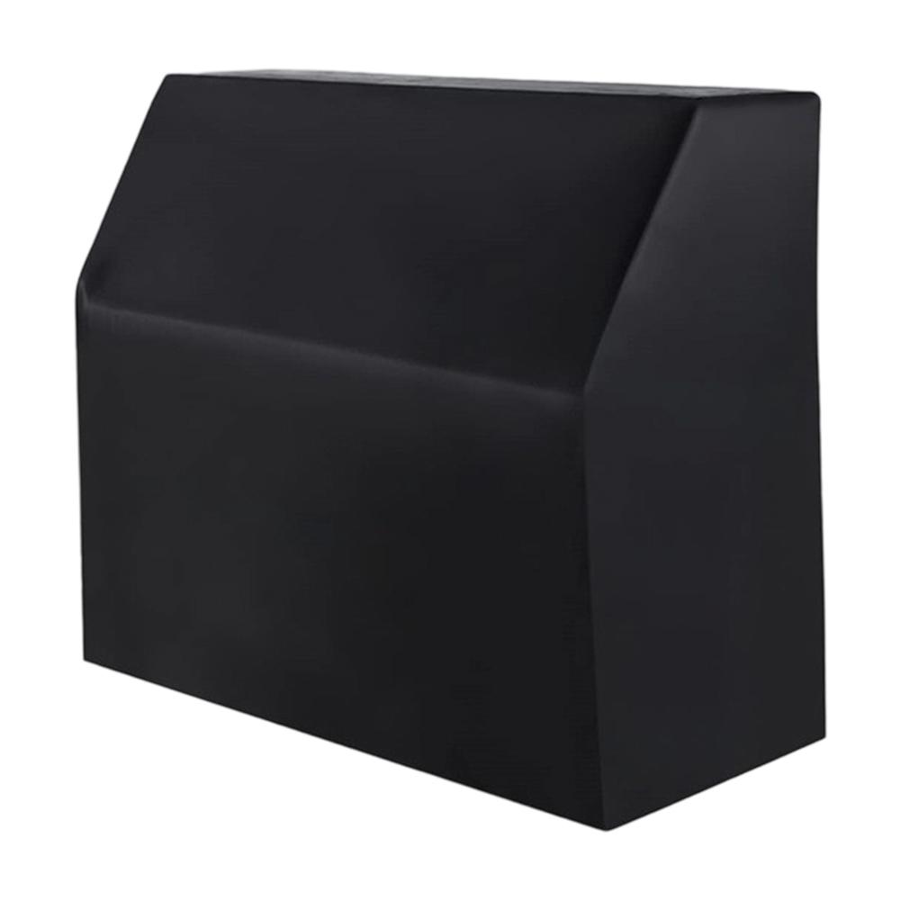 Husa Negră Oxford 420D pentru Pian Husa Impermeabilă și Protectoare împotriva Prafului cu Acoperire Argintie Husa de Praf pentru Instrument Accesoriu pentru Mobilier