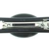 Excellent HERMES hair accessory Valletta Tri-Maion PM Matt black Women Used