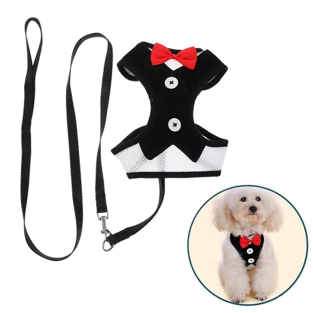 Dog Harness Leash Puppy Traction Harness for Pet Walking 3Sets