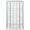 Gabion Raised Bed Silver