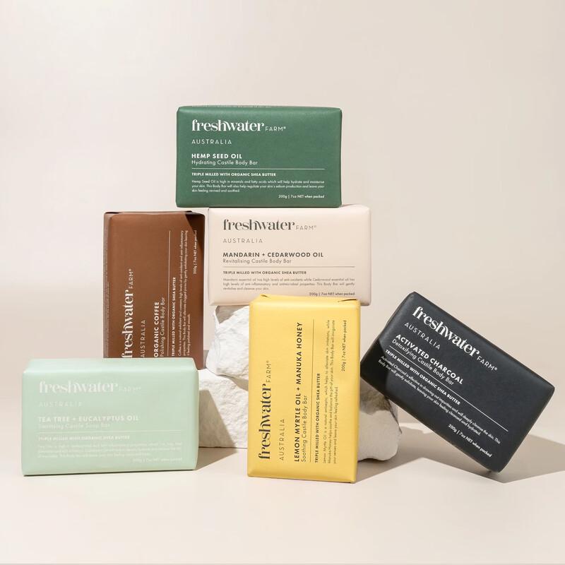 

Freshwater Farm Australian Essential Oil Body Soap