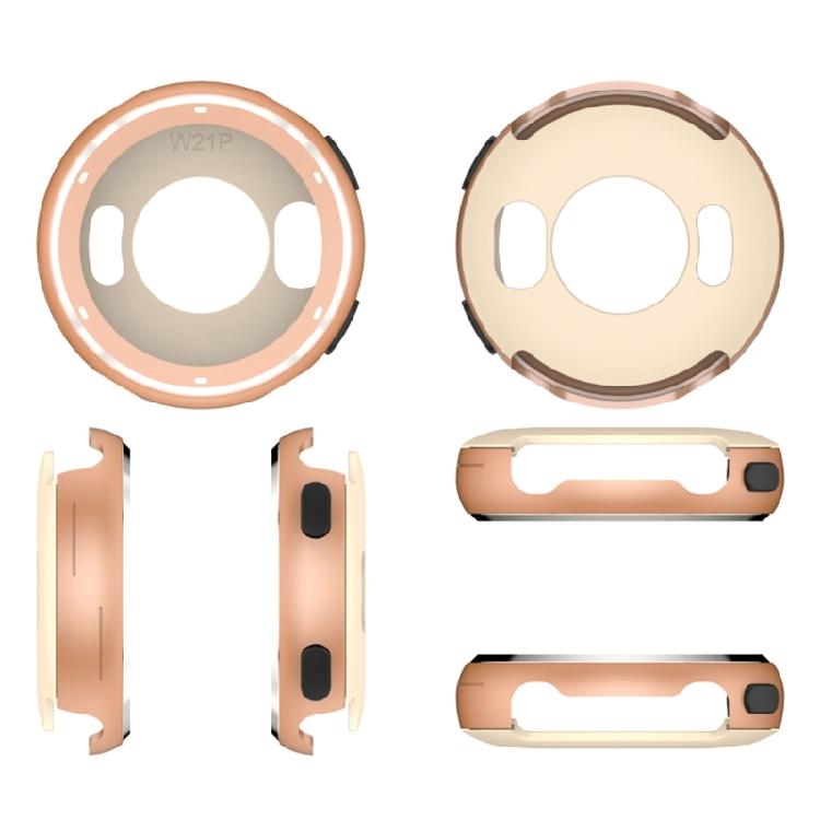 Heavy Duty Reinforced Metal Housing Shield Case Fit for Watch Impact Resistant Frame Seamlessly Button Access Sweatproof