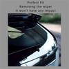 Uniwersalny Pasuje do Wszystkich Pojazdów Samochodowy Zestaw Bez Wycieraczki Tylnej Zaślepka Wycieraczki Zaślepka (40mm Czarny)