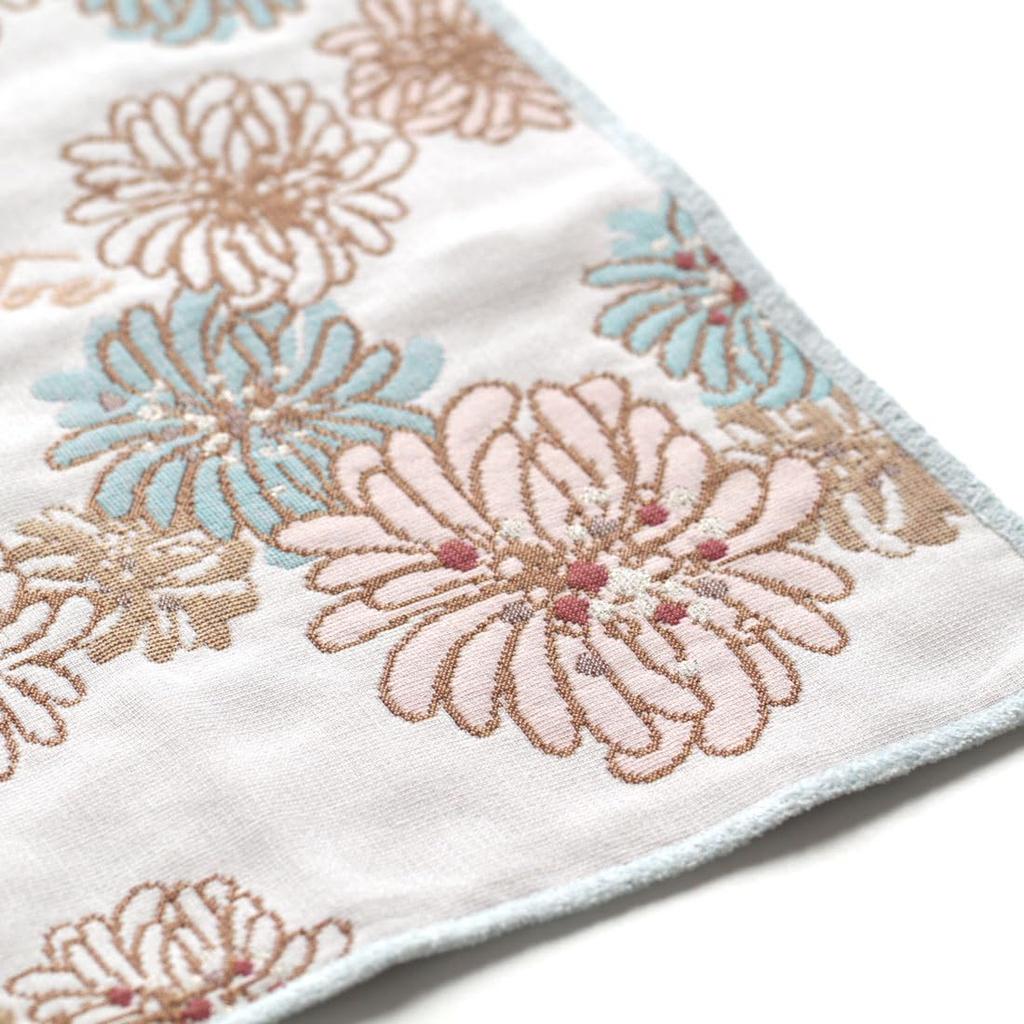 Blooming PAUL JOE ACCESSOIRES Paul Joe Gobelin Gauze Handkerchief 0001 Gauze Handkerchief 27cm & & (Ivory) Women's Approx. 000992-0001-02