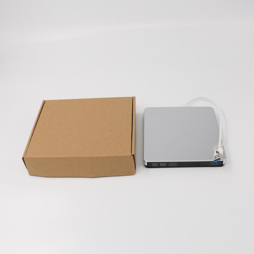 External Blu-ray Burner with 4K HD Support, USB 3.0 for Notebook/Desktop