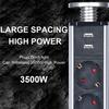 1000mA 220V 3/4/5/6 Power Kitchen Table Pull Up Socket Electrical Desktop Sockets 1 Led+2 charge USB Aluminum Shelf