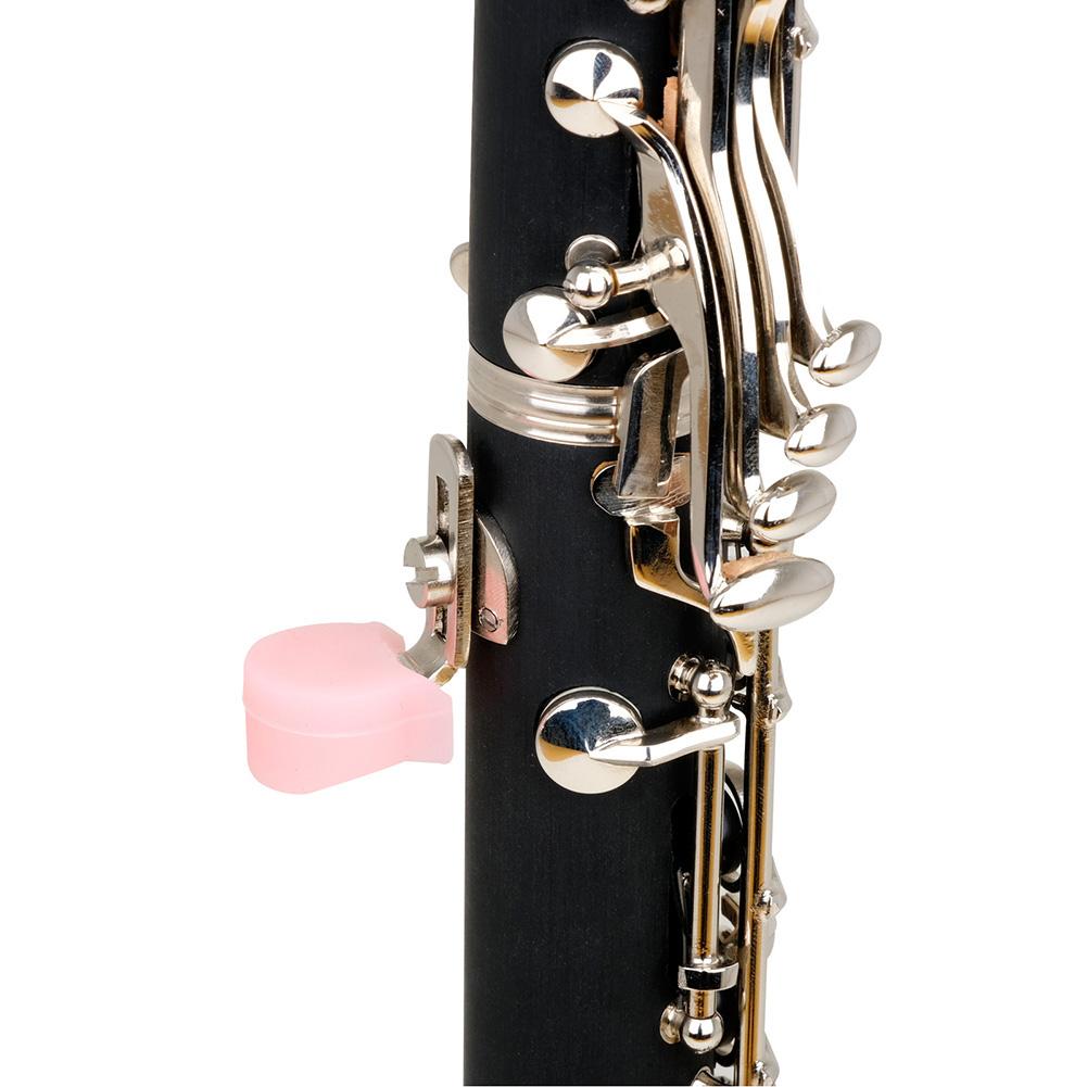 4 Stück Silikon Klarinette Oboe Daumenablage Klarinette Oboe Daumenschutz Klarinette Daumenablage Polster für die meisten Klarinetten