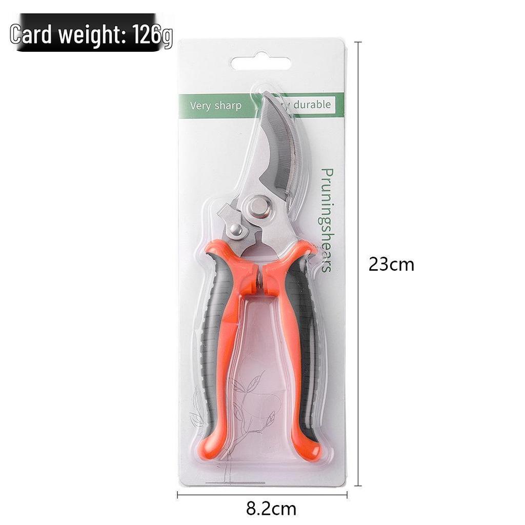 Multifunctional Stainless Steel Pruning Shears for Gardening, Grafting, and Flower Branches