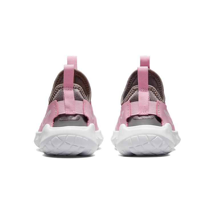 Nike Flex Runner 2 Slip Resistant Cushioning Abrasion Resistant Breathable Low Top Kids' Running Shoes Pink DJ6040-600