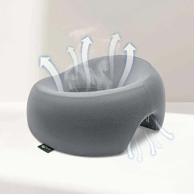 Ergonomics Lying Down Pillow Memory Foam Breathable Head Rest Support Pillow Body Massage Face Rest Pillow for Beauty Salon