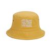 Embroidery Bucket Hat for Adult Outdoor Breathable Summer Spring Fisherman Hat