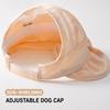 Lightweight Kids Cap Breathable Mesh Sunshade Hat Cute Large Brim Hat  Summer