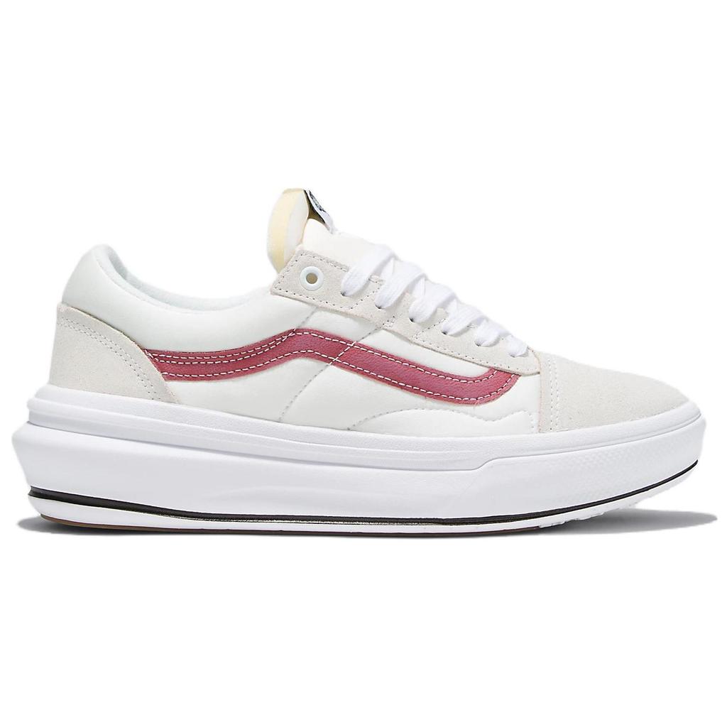 Vans Old Skool Overt ComfyCush Hvit Rød Unisex Sneakers VN0A7Q5ECPE