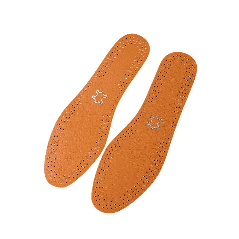 Breathable Microfiber Leather Sports Insole: Sweat-Absorbent, Durable & Comfortable