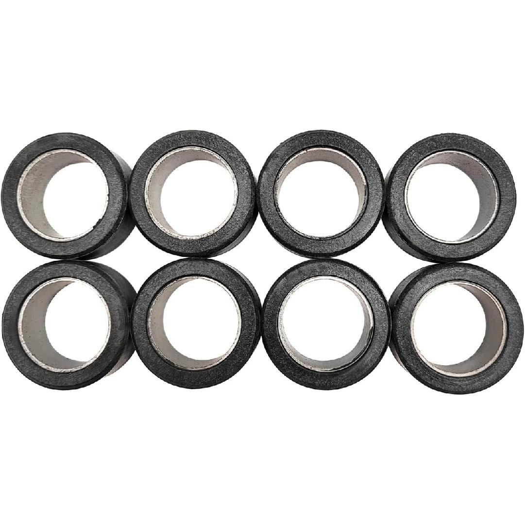 

8PCS 30x15 Variator Roller Weight Set Compatible with SS 500H 700H Hisun 500 700 ATV UTV Qlink 90700-F39-0000 21300-F39-0000