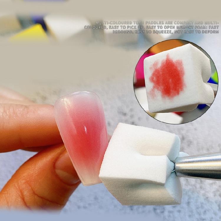 Nail Sponge Gripper Tool Sponge Art Convenient and Portable Tool for Touch Ups