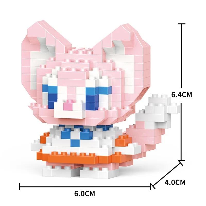 Cartoon Building Blocks, Animal Dolls, Educational Assembling Toys, Ornaments, Small Particles, Children's Birthday Gifts