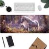 Cute Unicorn Mouse Pad Rainbows Keyboard Mat Laptop Computer Protector Nonslip Rubber Large Mousepads Gifts Desk Office Deskmat
